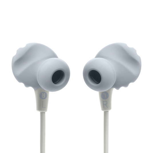 JBL Endurance Run 2 Wireless - White - Waterproof Wireless In-Ear Sport Headphones - Back image number null